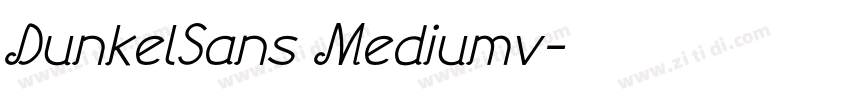 DunkelSans Mediumv字体转换
